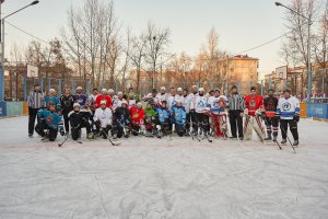 01.12.2019. Гала-матч со сборной Ночной Хоккейной Лиги 40+