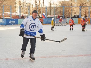 01.12.2019. Гала-матч со сборной Ночной Хоккейной Лиги 40+